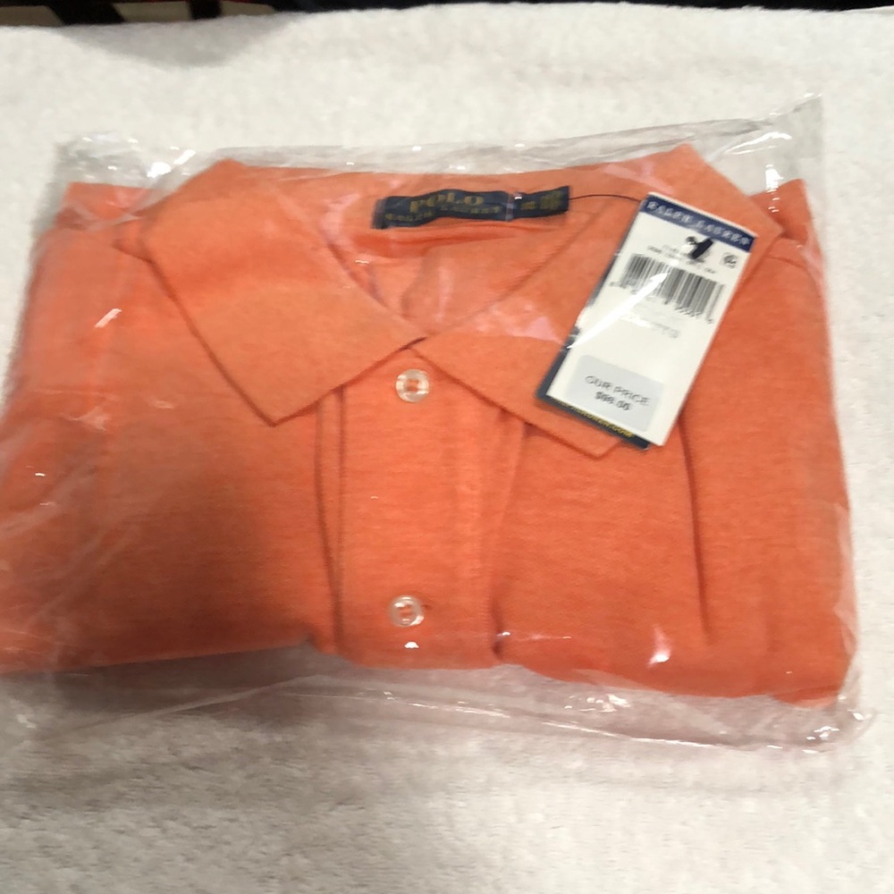Ralph Lauren Vibrant Orange Polo Shirt